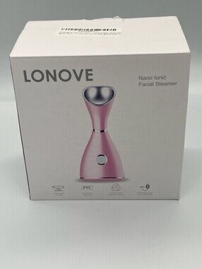 LONOVE Nano Ionic Facial Steamer - Pink
